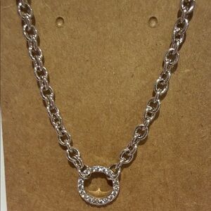 Rhodium Necklace - LAYERING PIECE!